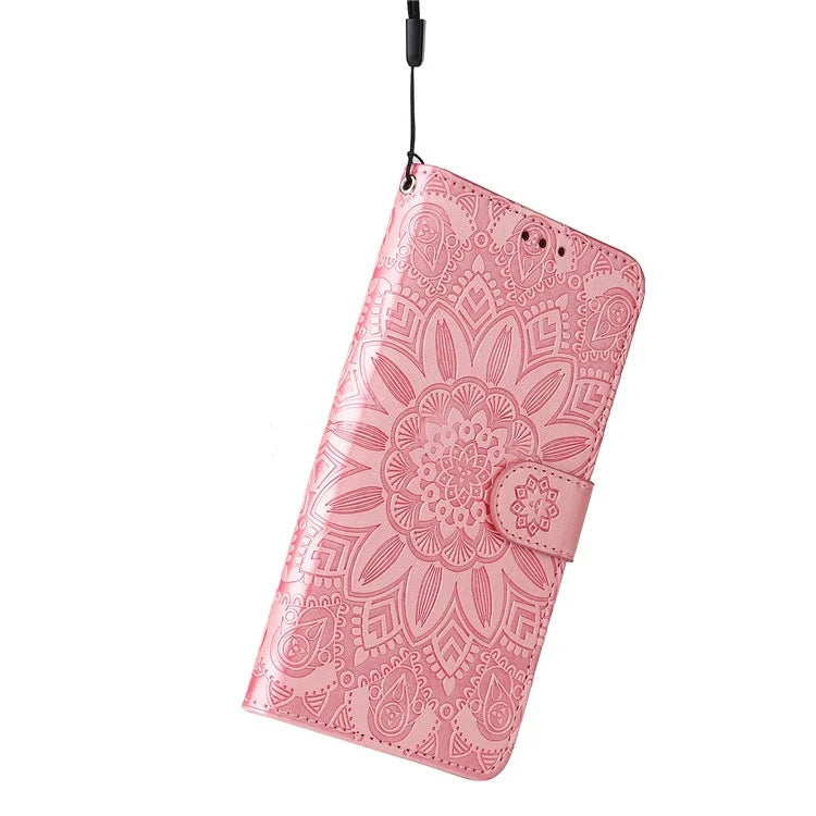 For Xiaomi Redmi Note 13 Pro 4G / Poco M6 Pro 4G Magnetic Phone Case Leather Imprinted Cover