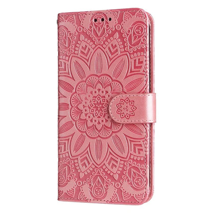 For Xiaomi Redmi Note 13 Pro 4G / Poco M6 Pro 4G Magnetic Phone Case Leather Imprinted Cover