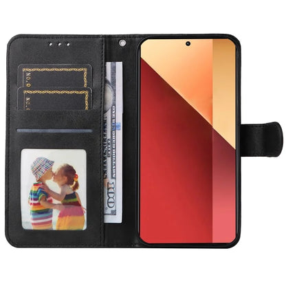 For Xiaomi Redmi Note 13 Pro 4G / Poco M6 Pro 4G Case Calf Texture Photo Slot Phone Cover