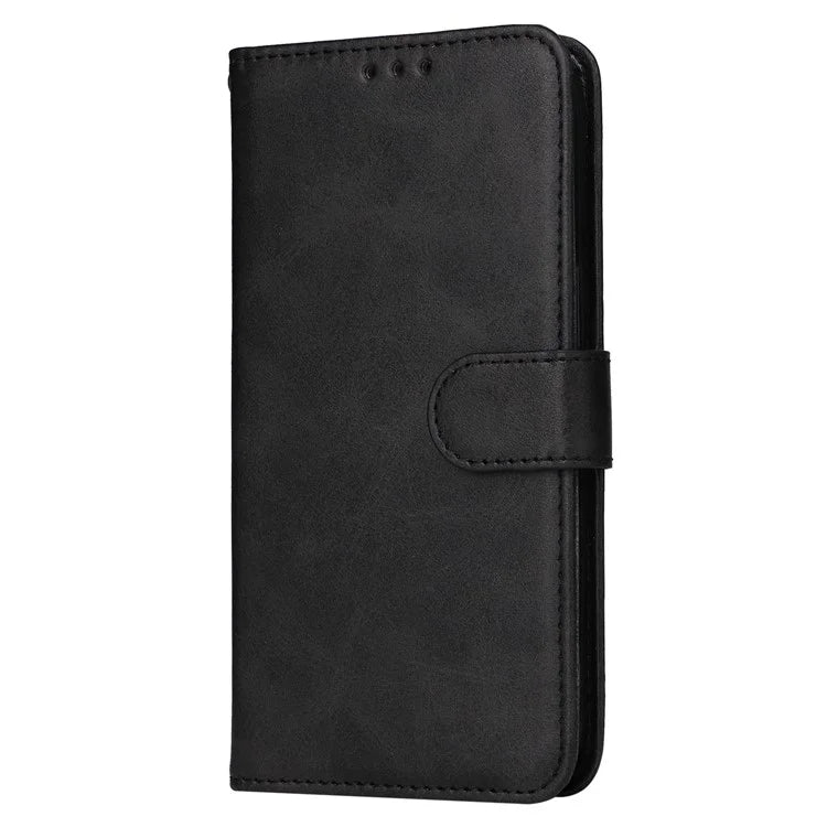 For Xiaomi Redmi Note 13 Pro 4G / Poco M6 Pro 4G Case Calf Texture Photo Slot Phone Cover