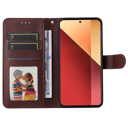 For Xiaomi Redmi Note 13 Pro 4G / Poco M6 Pro 4G Case Calf Texture Photo Slot Phone Cover