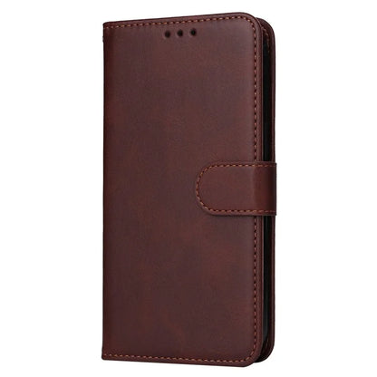 For Xiaomi Redmi Note 13 Pro 4G / Poco M6 Pro 4G Case Calf Texture Photo Slot Phone Cover