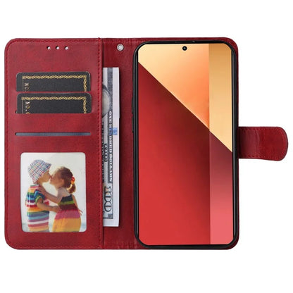 For Xiaomi Redmi Note 13 Pro 4G / Poco M6 Pro 4G Case Calf Texture Photo Slot Phone Cover
