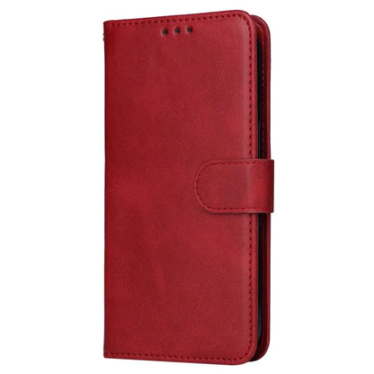 For Xiaomi Redmi Note 13 Pro 4G / Poco M6 Pro 4G Case Calf Texture Photo Slot Phone Cover
