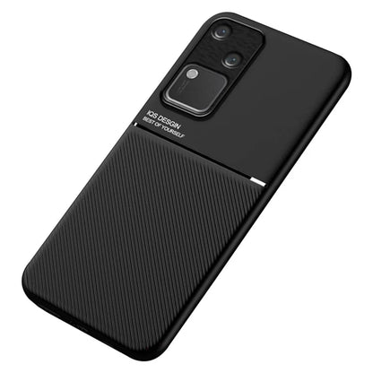 For vivo S18 5G Case PU+TPU+PC Shockproof Phone Back Cover Protector
