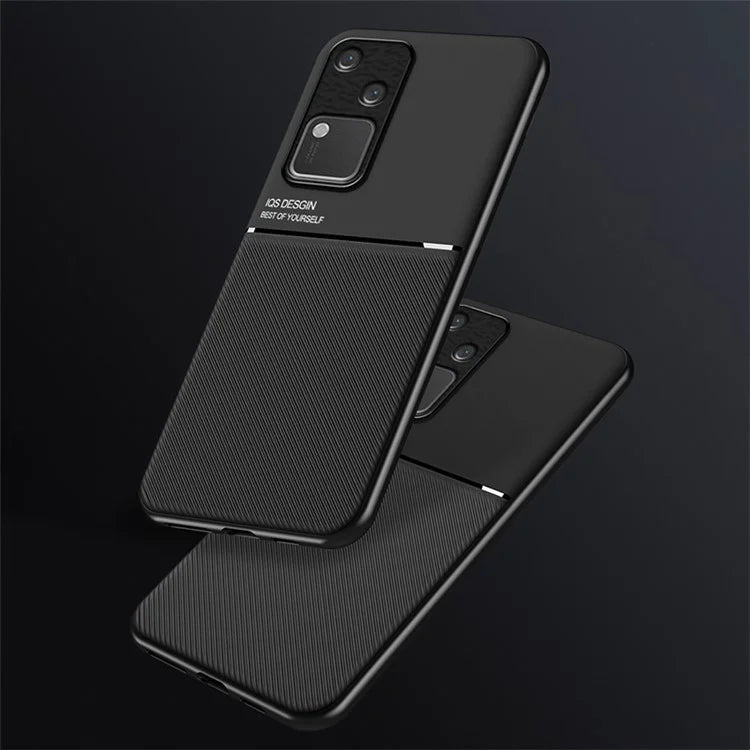 For vivo S18 5G Case PU+TPU+PC Shockproof Phone Back Cover Protector