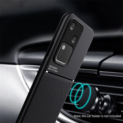 For vivo S18 5G Case PU+TPU+PC Shockproof Phone Back Cover Protector