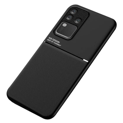 For vivo S18 Pro 5G Case PU+TPU+PC Drop-proof Mobile Phone Protective Cover