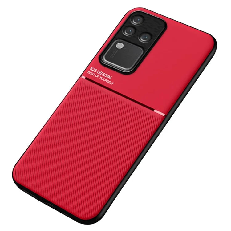 For vivo S18 Pro 5G Case PU+TPU+PC Drop-proof Mobile Phone Protective Cover
