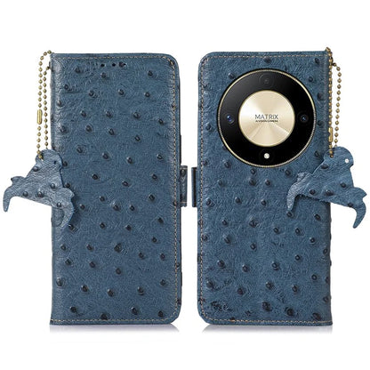 For Honor Magic6 Lite 5G / X9b 5G / X50 5G Phone Case Ostrich Texture RFID Blocking Cover