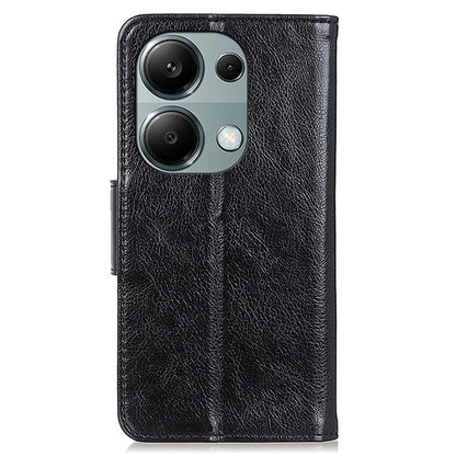 For Xiaomi Redmi Note 13 4G Case Split Leather Wallet Phone Cover TPU Inner Shell