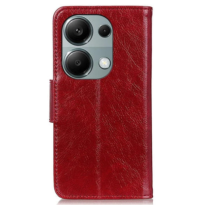 For Xiaomi Redmi Note 13 4G Case Split Leather Wallet Phone Cover TPU Inner Shell
