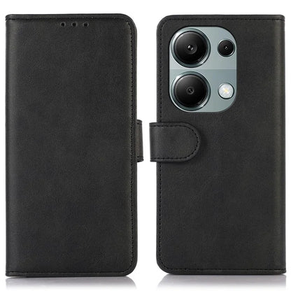 For Xiaomi Redmi Note 13 4G Case PU Leather Folio Stand View Phone Cover