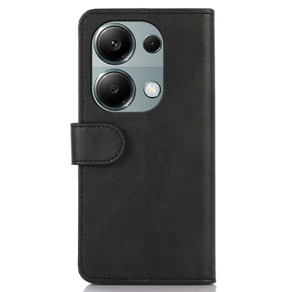 For Xiaomi Redmi Note 13 4G Case PU Leather Folio Stand View Phone Cover
