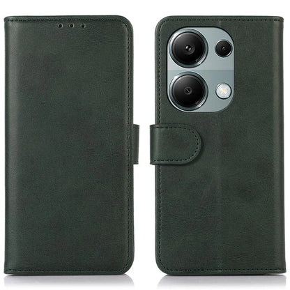 For Xiaomi Redmi Note 13 4G Case PU Leather Folio Stand View Phone Cover