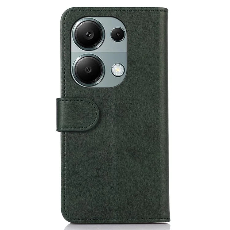 For Xiaomi Redmi Note 13 4G Case PU Leather Folio Stand View Phone Cover