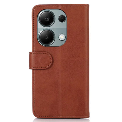 For Xiaomi Redmi Note 13 4G Case PU Leather Folio Stand View Phone Cover