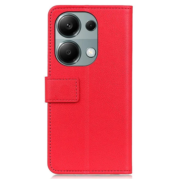 For Xiaomi Redmi Note 13 4G Leather Wallet Case Viewing Stand Phone Cover