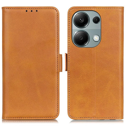 For Xiaomi Redmi Note 13 4G Leather Case Stand Magnetic Closure Flip Cover