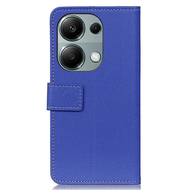 For Xiaomi Redmi Note 13 Pro 4G / Poco M6 Pro 4G Case Texture Leather Folio Phone Cover