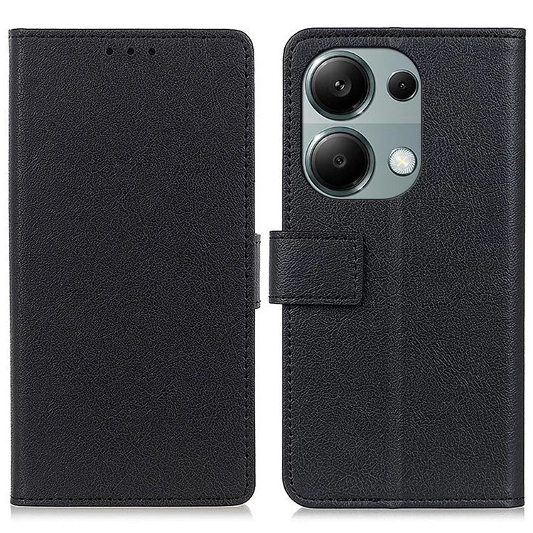 For Xiaomi Redmi Note 13 Pro 4G / Poco M6 Pro 4G Case Texture Leather Folio Phone Cover