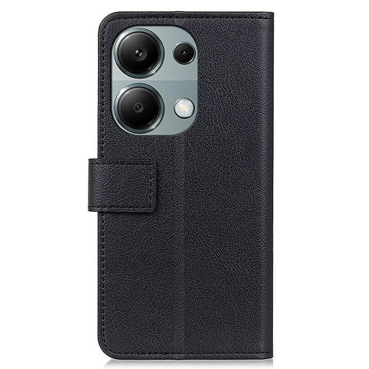 For Xiaomi Redmi Note 13 Pro 4G / Poco M6 Pro 4G Case Texture Leather Folio Phone Cover