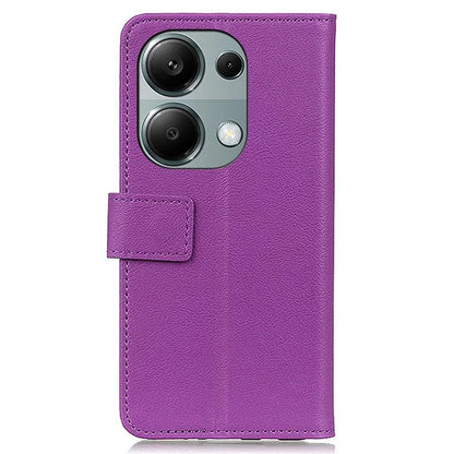 For Xiaomi Redmi Note 13 Pro 4G / Poco M6 Pro 4G Case Texture Leather Folio Phone Cover