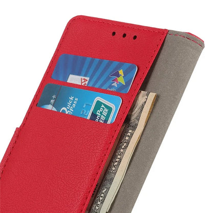 For Xiaomi Redmi Note 13 Pro 4G / Poco M6 Pro 4G Case Texture Leather Folio Phone Cover