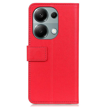 For Xiaomi Redmi Note 13 Pro 4G / Poco M6 Pro 4G Case Texture Leather Folio Phone Cover