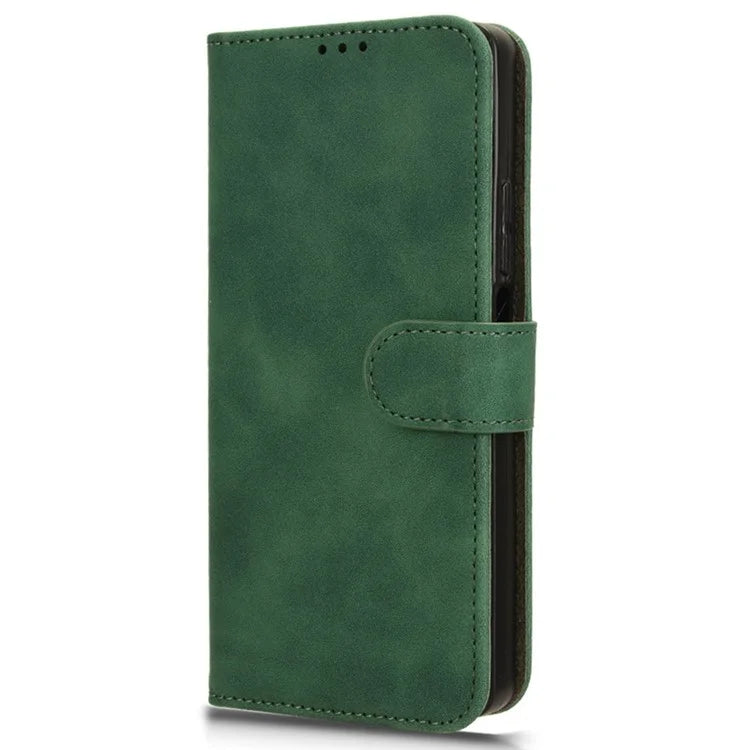 For Xiaomi Redmi Note 13 Pro 4G / Poco M6 Pro 4G Case PU Leather Skin-touch Protective Folio Phone Cover
