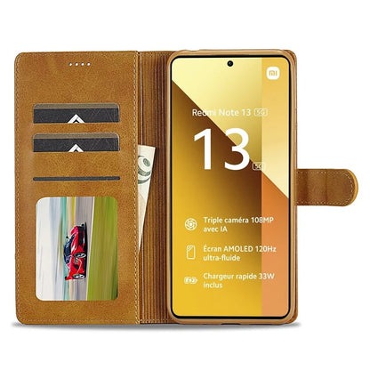 LC.IMEEKE For Xiaomi Redmi Note 13 5G Case Flip Leather Wallet Stand Phone Cover