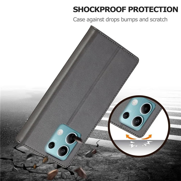 LC.IMEEKE For Xiaomi Redmi Note 13 5G Case Flip Leather Wallet Stand Phone Cover