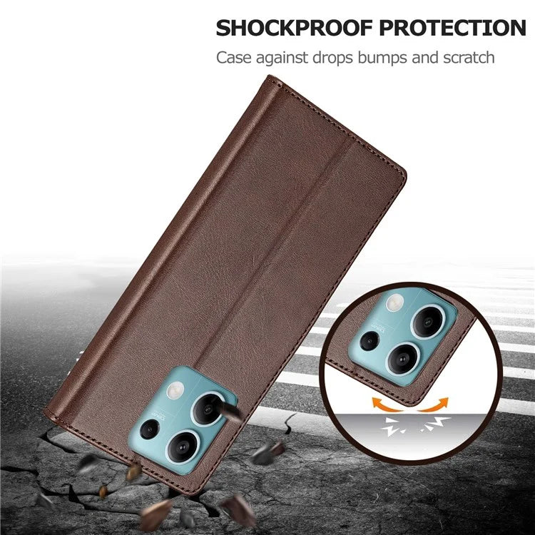 LC.IMEEKE For Xiaomi Redmi Note 13 5G Case Flip Leather Wallet Stand Phone Cover