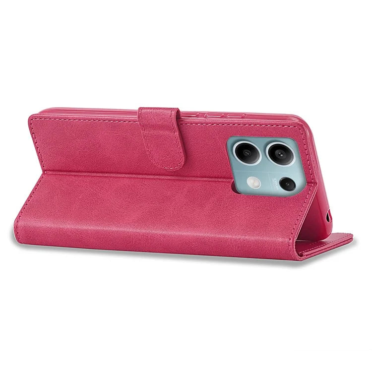 LC.IMEEKE For Xiaomi Redmi Note 13 Pro 5G / Poco X6 5G Case Wallet Stand Calf Texture Leather Phone Cover