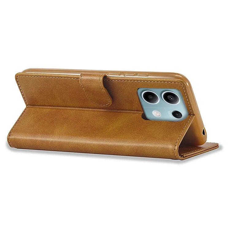 LC.IMEEKE For Xiaomi Redmi Note 13 Pro 5G / Poco X6 5G Case Wallet Stand Calf Texture Leather Phone Cover