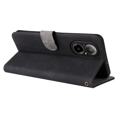 For Realme C67 4G Case Wallet Stand RFID Blocking PU Leather Phone Cover