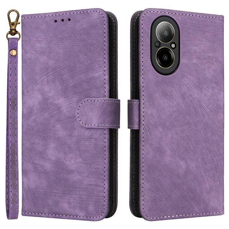 For Realme C67 4G Case Wallet Stand RFID Blocking PU Leather Phone Cover