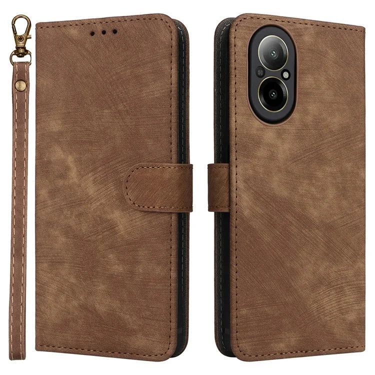 For Realme C67 4G Case Wallet Stand RFID Blocking PU Leather Phone Cover