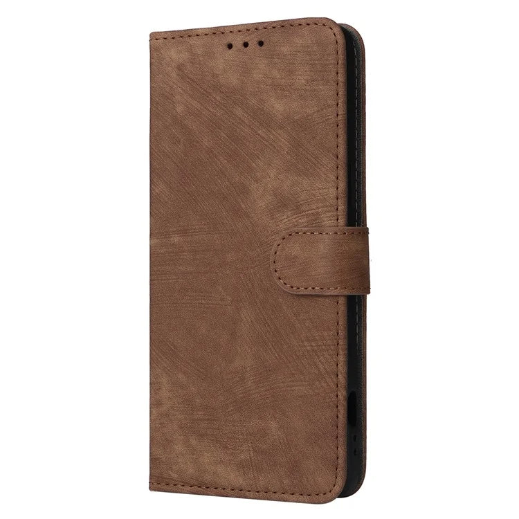 For Sony Xperia 1 IV 5G Wallet Case RFID Blocking PU Leather Cover Stand with Strap
