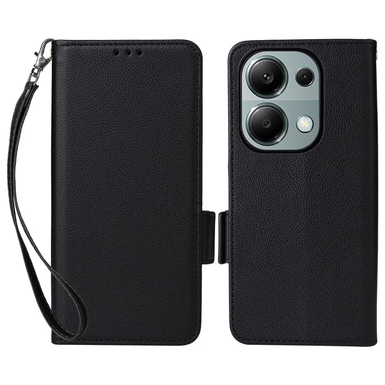 For Xiaomi Redmi Note 13 Pro 4G / Poco M6 Pro 4G Case Wallet Protective Folio Cover