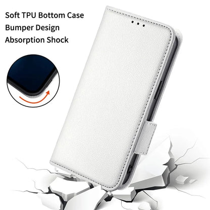 For Xiaomi Redmi Note 13 Pro 4G / Poco M6 Pro 4G Case Wallet Protective Folio Cover