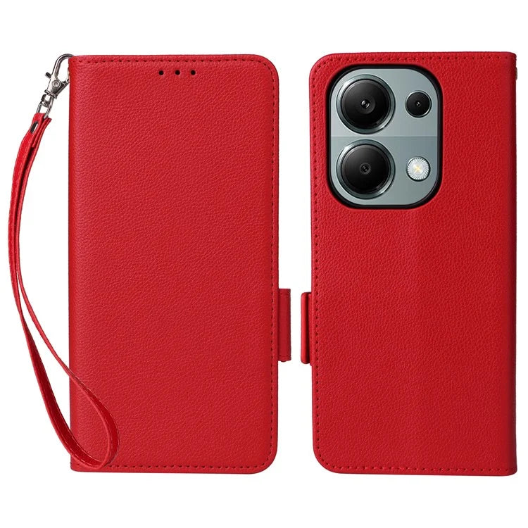 For Xiaomi Redmi Note 13 Pro 4G / Poco M6 Pro 4G Case Wallet Protective Folio Cover