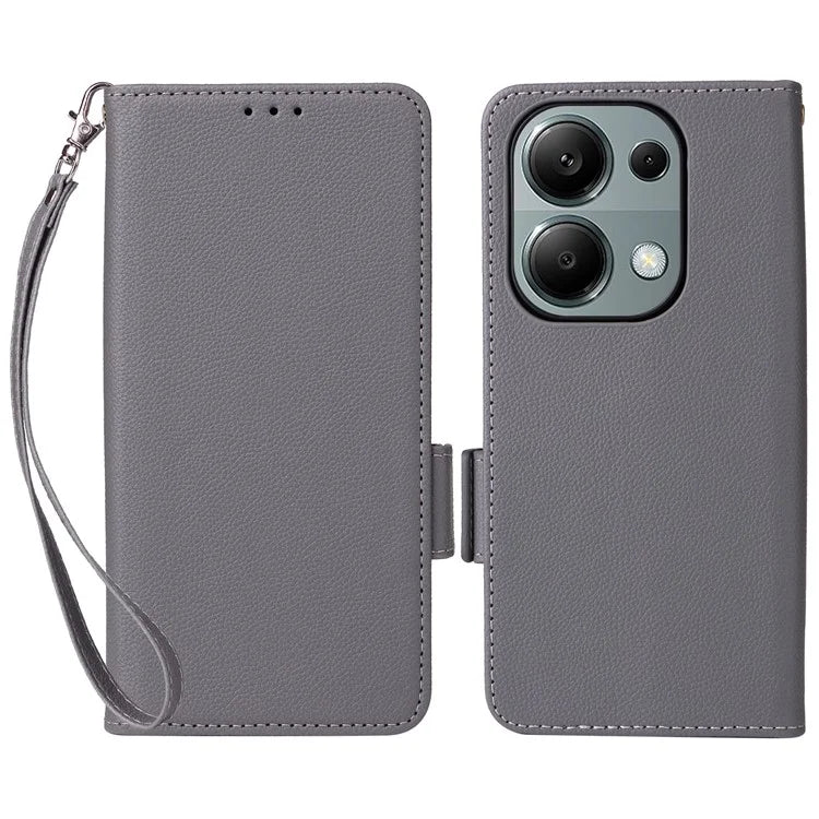 For Xiaomi Redmi Note 13 Pro 4G / Poco M6 Pro 4G Case Wallet Protective Folio Cover