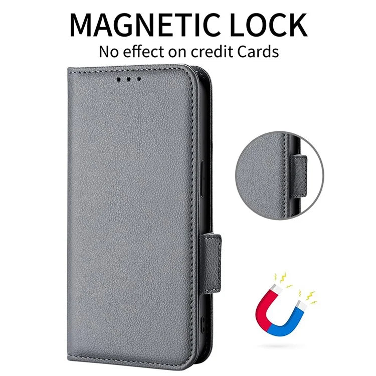 For Xiaomi Redmi Note 13 Pro 4G / Poco M6 Pro 4G Case Wallet Protective Folio Cover