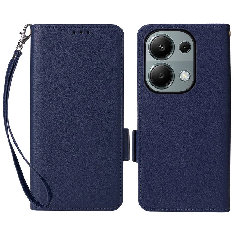 For Xiaomi Redmi Note 13 Pro 4G / Poco M6 Pro 4G Case Wallet Protective Folio Cover