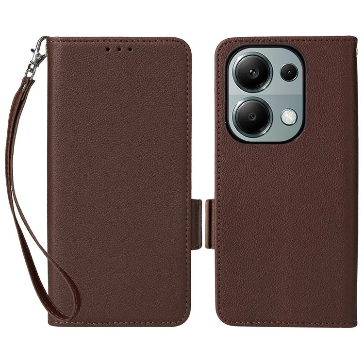 For Xiaomi Redmi Note 13 Pro 4G / Poco M6 Pro 4G Case Wallet Protective Folio Cover