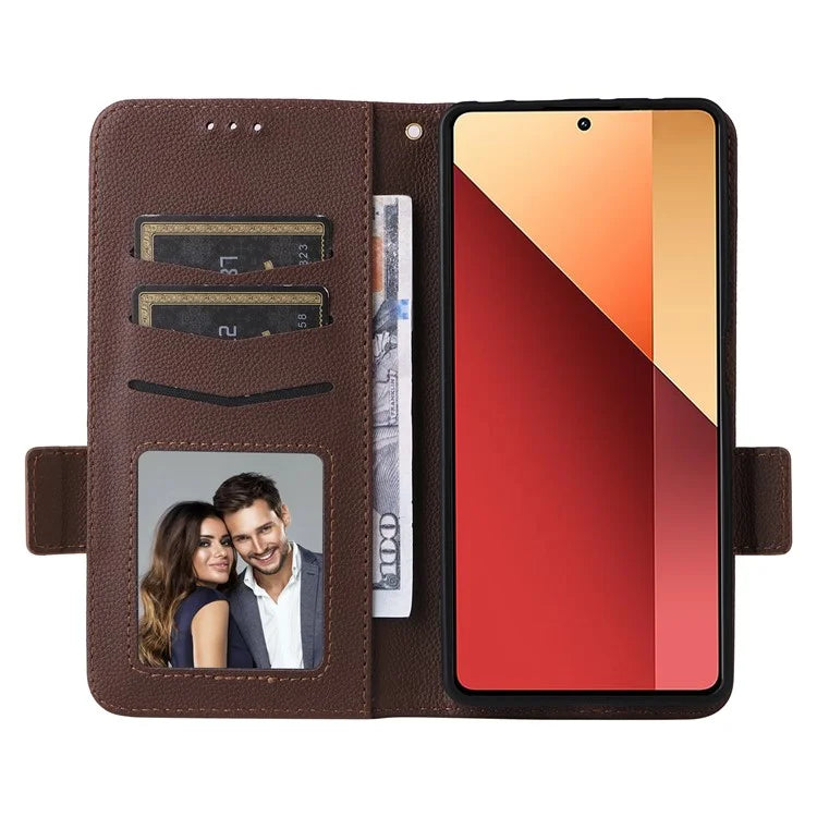 For Xiaomi Redmi Note 13 Pro 4G / Poco M6 Pro 4G Case Wallet Protective Folio Cover