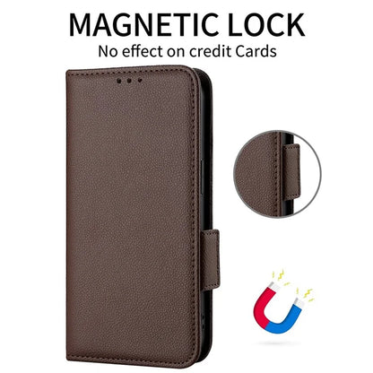 For Xiaomi Redmi Note 13 Pro 4G / Poco M6 Pro 4G Case Wallet Protective Folio Cover