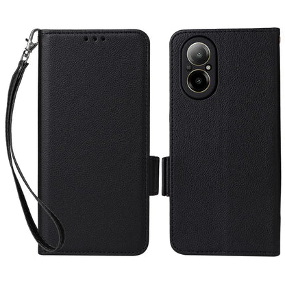 For Realme C67 4G Wallet Phone Case PU Leather Magnetic Clasp Cover