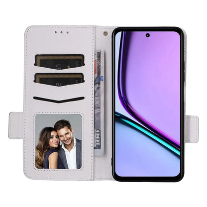For Realme C67 4G Wallet Phone Case PU Leather Magnetic Clasp Cover
